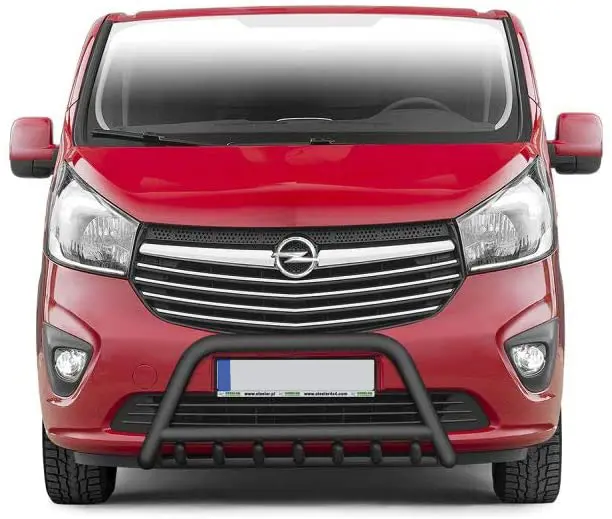 Kufanger Opel Vivaro B 2014-2019 med underseksjonsgrill Black Edition