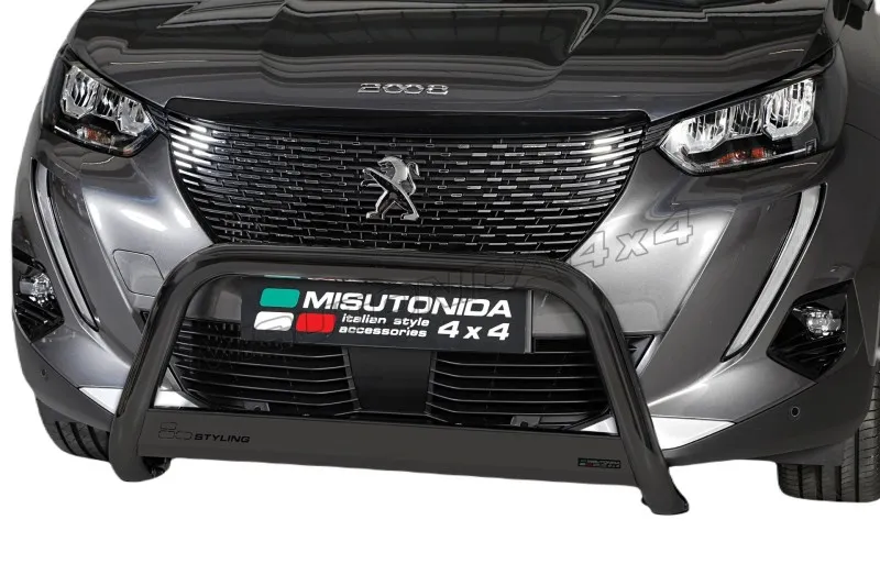 Kufanger Peugeot 2008 II 2019 -> | D - Ø63mm Black