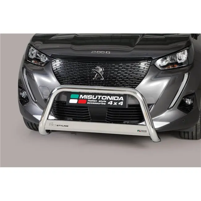 Kufanger Peugeot 2008 II 2019 -> | D - Ø63mm Chrome