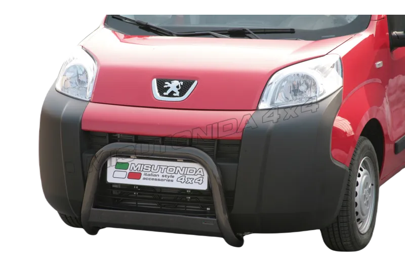 Kufanger Peugeot Bipper 2008-2016 | D - Ø63mm Black