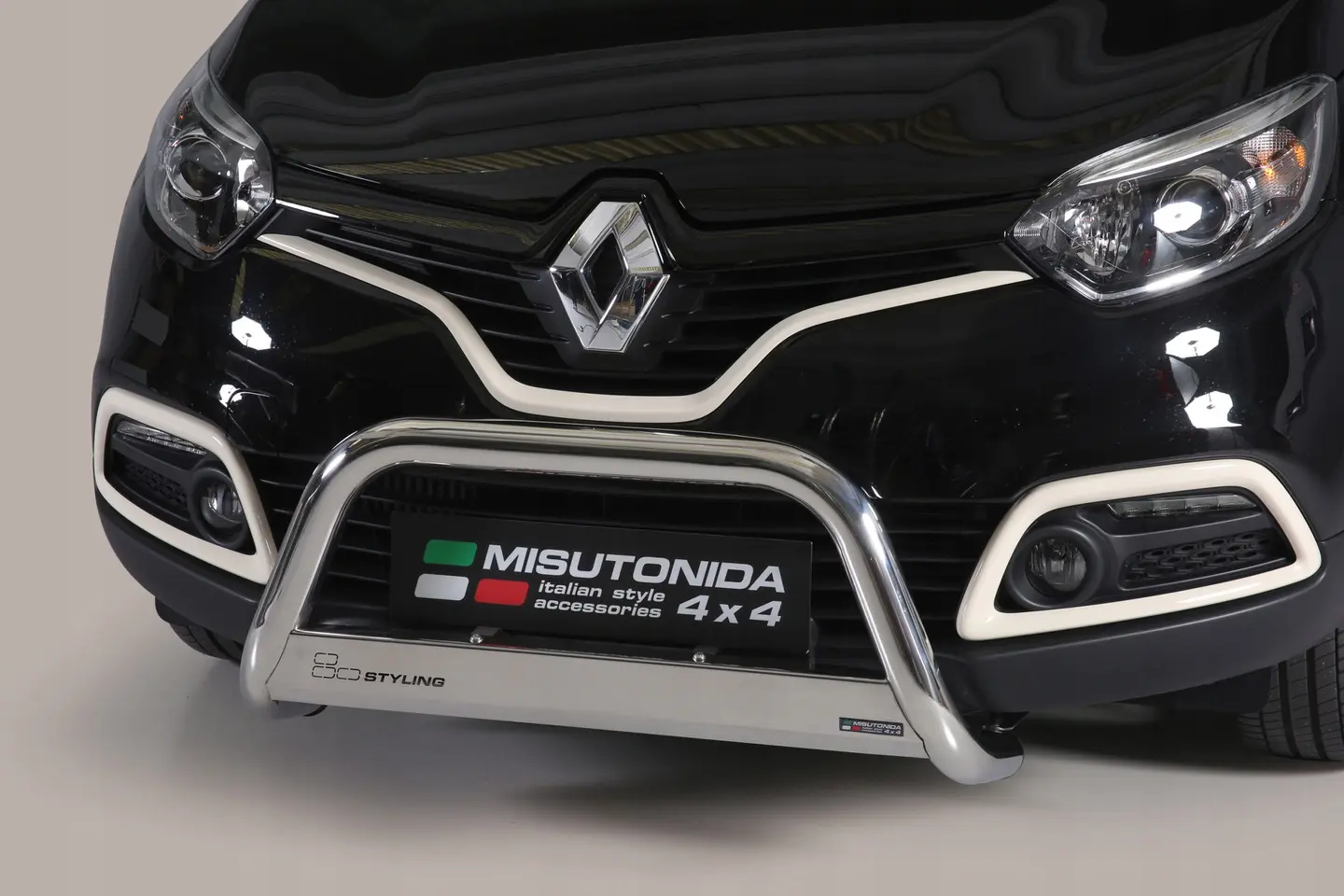 Kufanger Renault Captur 2013-2017 | D - Ø63mm Chrome