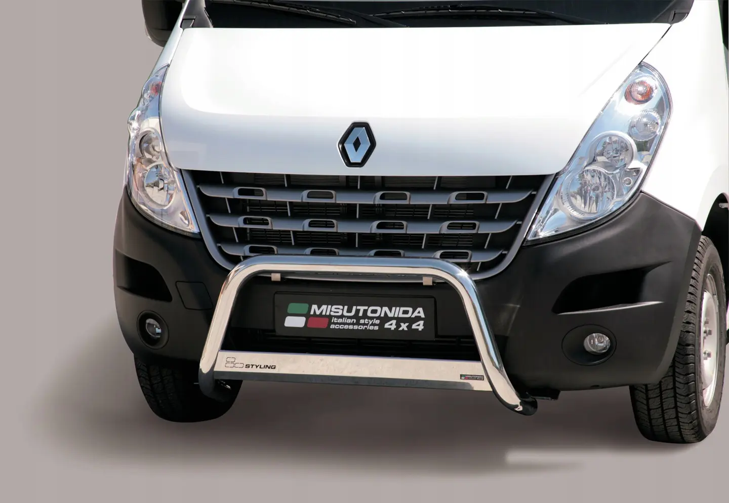Kufanger Renault Master III 2010 - 2019 | D - Ø63mm Chrome