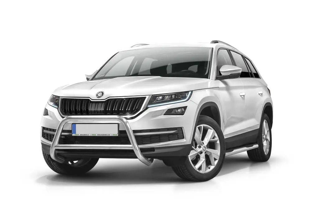 Kufanger Škoda Kodiaq I 2016 - 2024 │ │ D - Ø60mm Chrome Edition - med tverrør Image 1