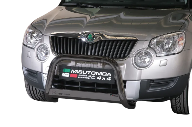 Kufanger Skoda Yeti 2010-2013 | D - Ø63mm Black
