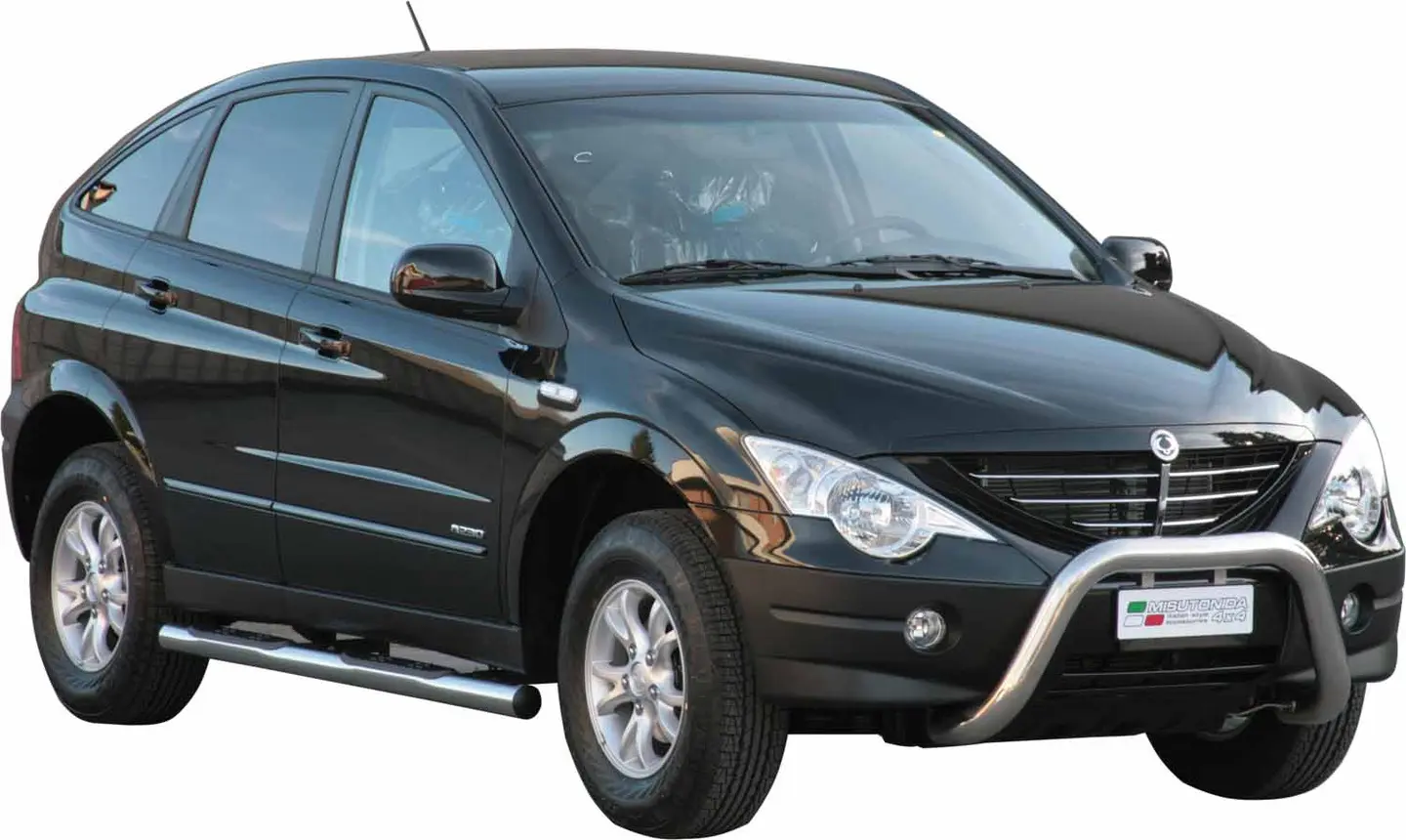 Kufanger SsangYong Actyon 2006-> | D - Ø76mm Chrome Image 2