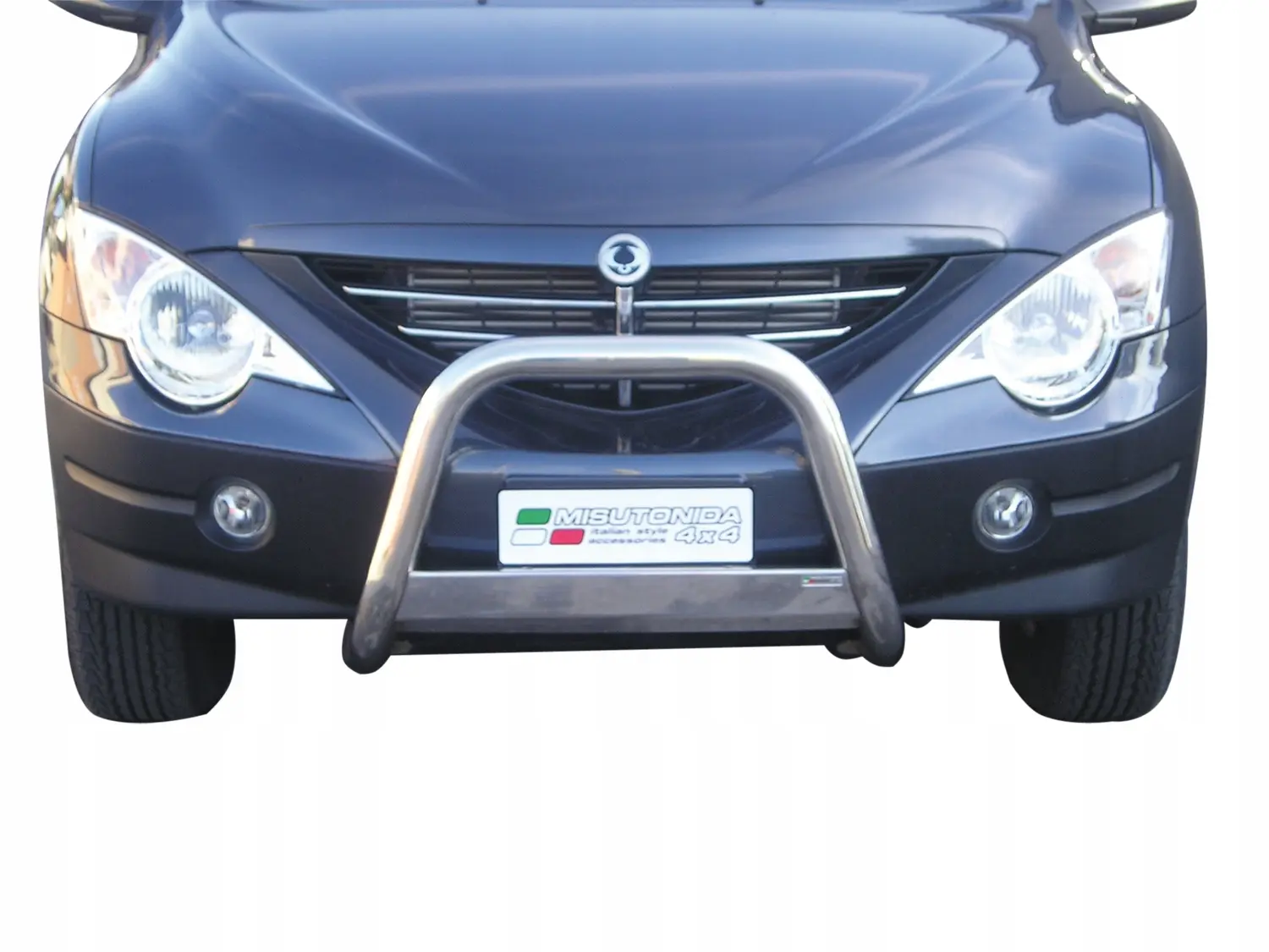Kufanger SsangYong Actyon Sports 2007-2012 | D - Ø63mm Chrome