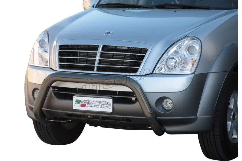 Kufanger SsangYong Rexton II 2006-2012 | D - Ø76mm Black