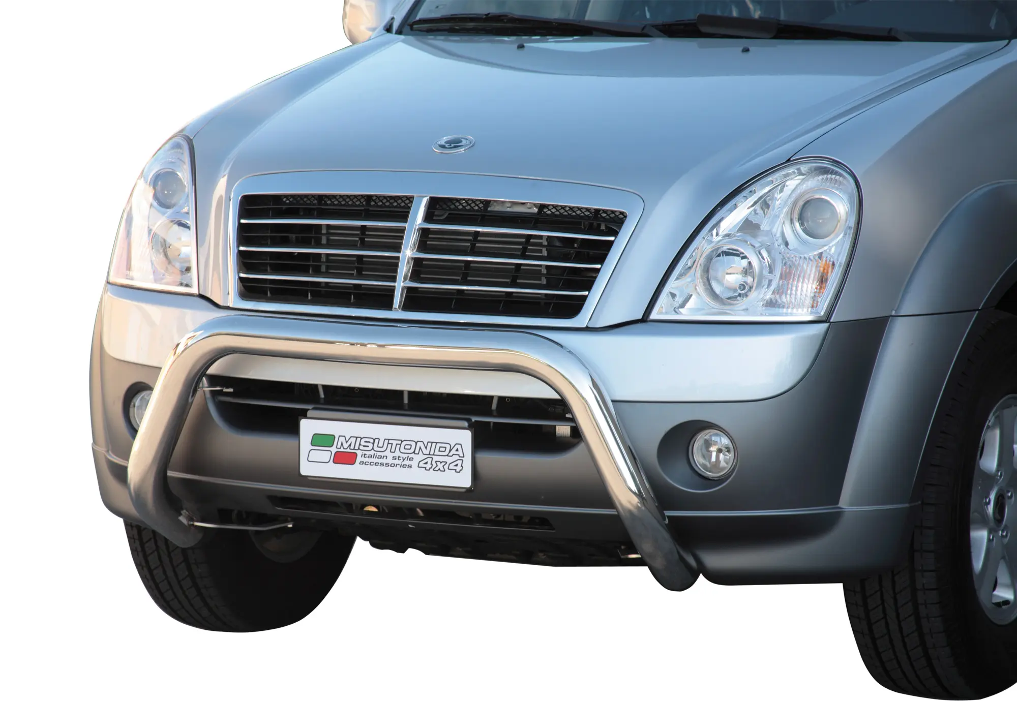 Kufanger SsangYong Rexton II 2006-2012 | D - Ø76mm Chrome