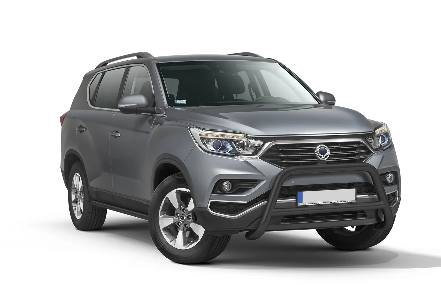 Kufanger SsangYong Rexton IV 2017-> med tverrør Black Edition