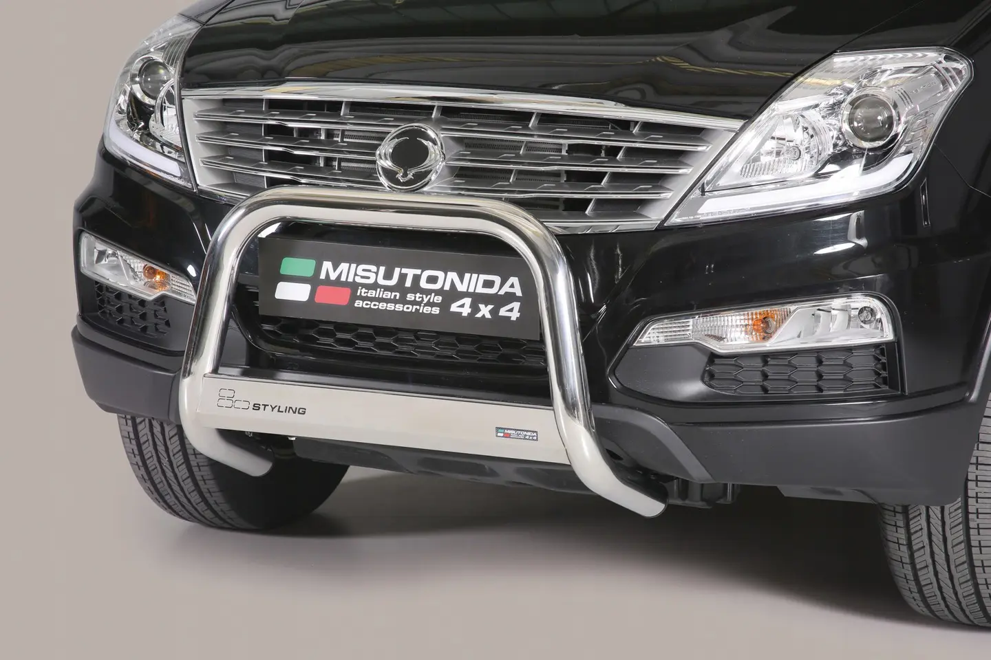 Kufanger SsangYong Rexton W 2013-> | D - Ø63mm Chrome