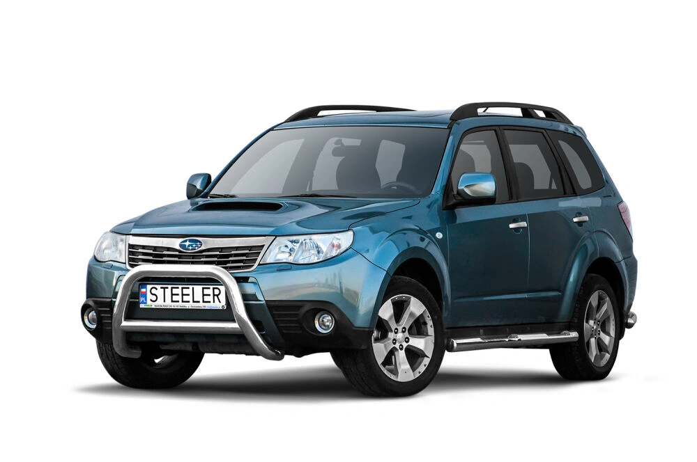 Kufanger Subaru Forester III 2008 - 2013 | D - Ø70mm Chrome