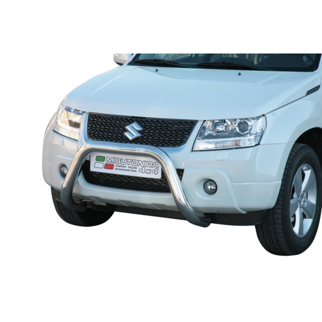 Kufanger Suzuki Grand Vitara 3D 2009-> / Suzuki Grand Vitara 2013-> | D - Ø76mm Chrome – bilde 2
