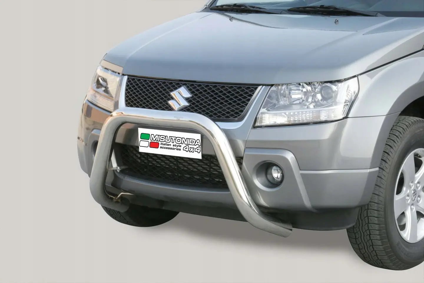 Kufanger Suzuki Grand Vitara 3D/5D 2005-2008 | D - Ø76mm Chrome