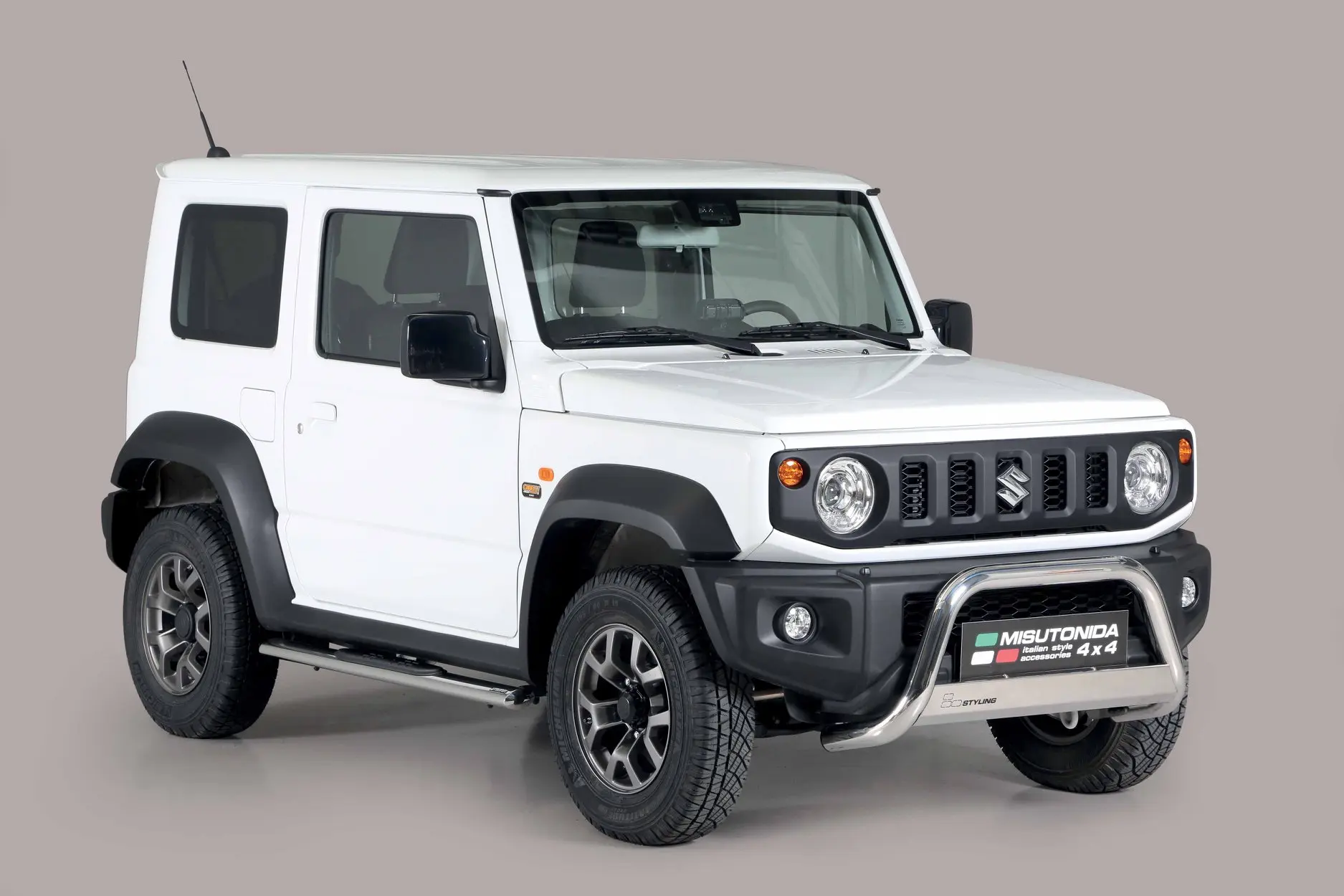 Kufanger Suzuki Jimny IV 2018 -> | D - Ø63mm Chrome – bilde 3
