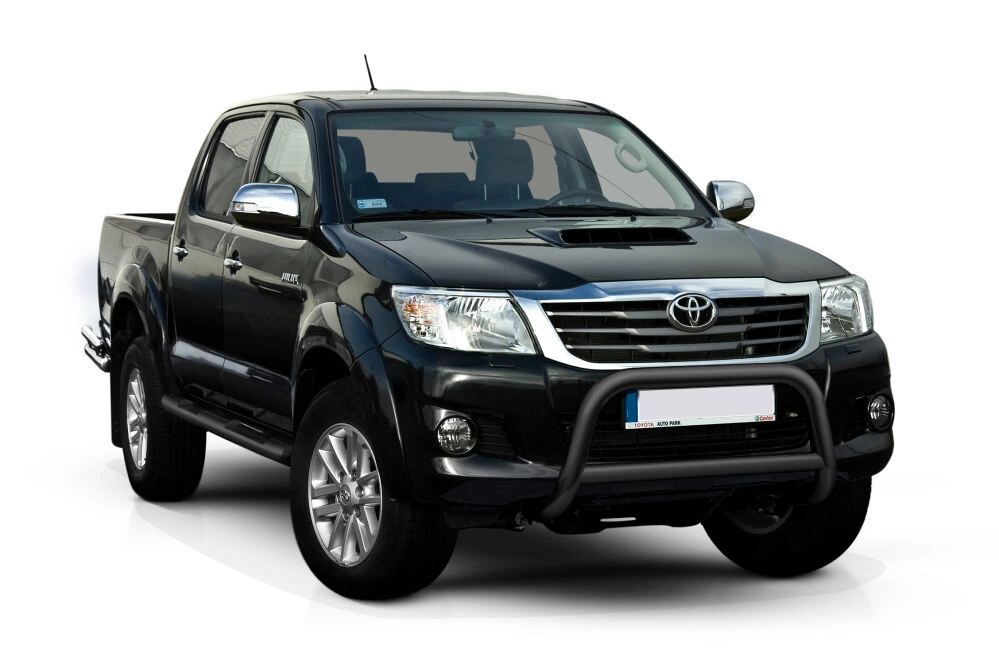 Kufanger Toyota Hilux VII 2005 - 2015 | D-Ø70 med tverrør - Black