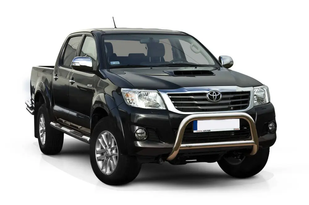 Kufanger Toyota Hilux VII 2005 - 2015 | D-Ø70 med tverrør - Chrome