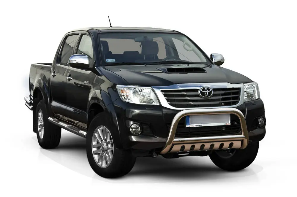 Kufanger Toyota Hilux VII 2005 - 2015 │ m/underkjørseksjonsplate - Chrome