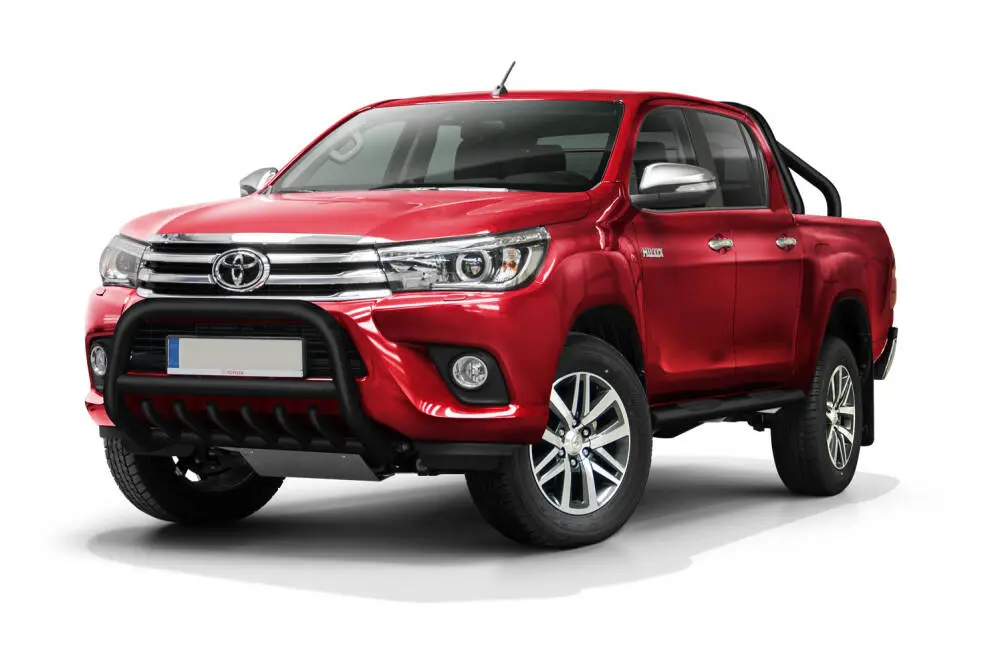 Kufanger Toyota Hilux VIII 2015 - 2020 │ med underseksjonsgrill Black Image 1