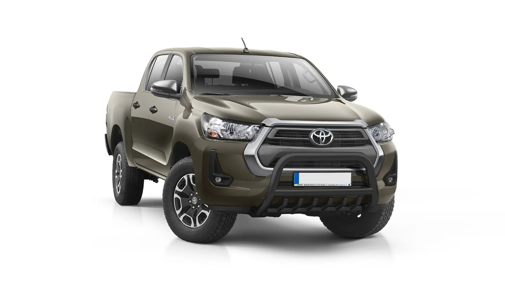 Kufanger Toyota Hilux VIII Facelift 2020 -> │ med underseksjonsgrill Black Edition