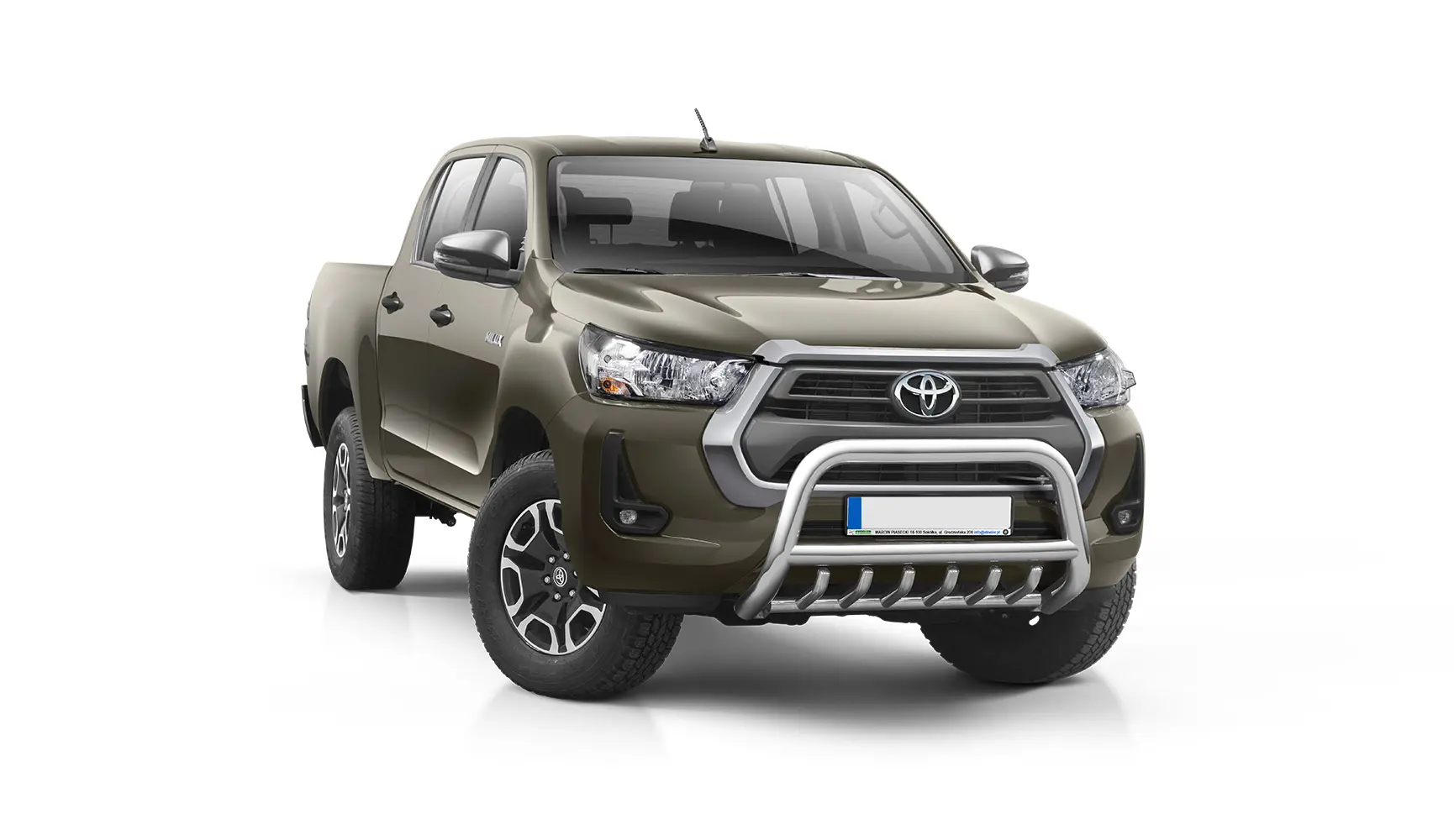 Kufanger Toyota Hilux VIII Facelift 2020 -> │ med underseksjonsgrill