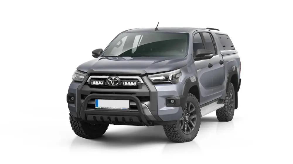 Kufanger Toyota Hilux VIII Facelift 2020 -> │ med underseksjonsplate Black Edition