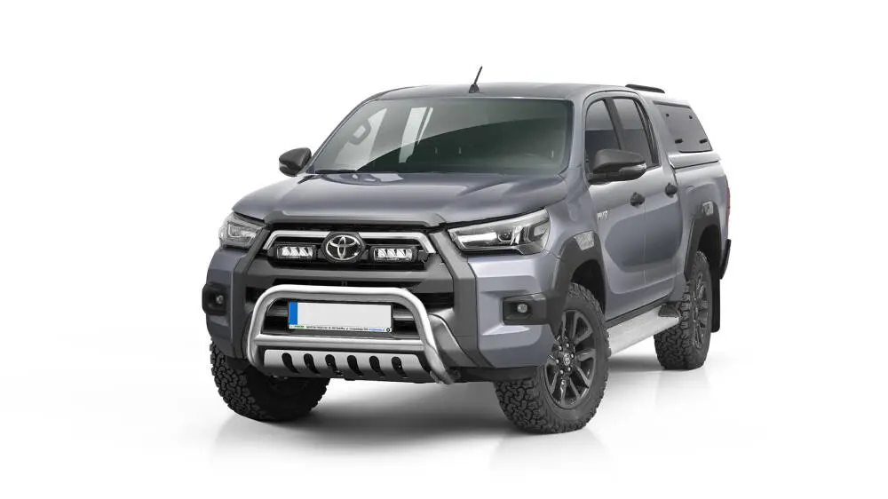 Kufanger Toyota Hilux VIII Invincible Facelift 2020 -> │ med underseksjonsplate