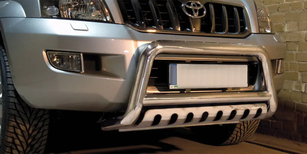 Kufanger Toyota Land Cruiser 120 2002 - 2009 med underseksjonsplate – bilde 2