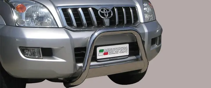 Kufanger Toyota Land Cruiser J120 2002 - 2009 | D - Ø63mm Chrome
