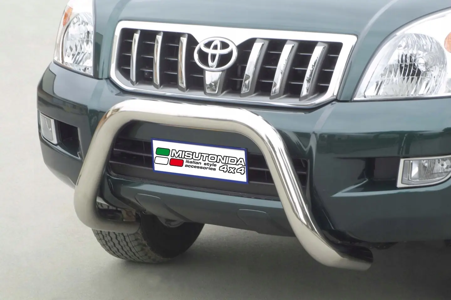 Kufanger Toyota Land Cruiser J120 / J125 2003 - 2008 | D - Ø76mm Chrome