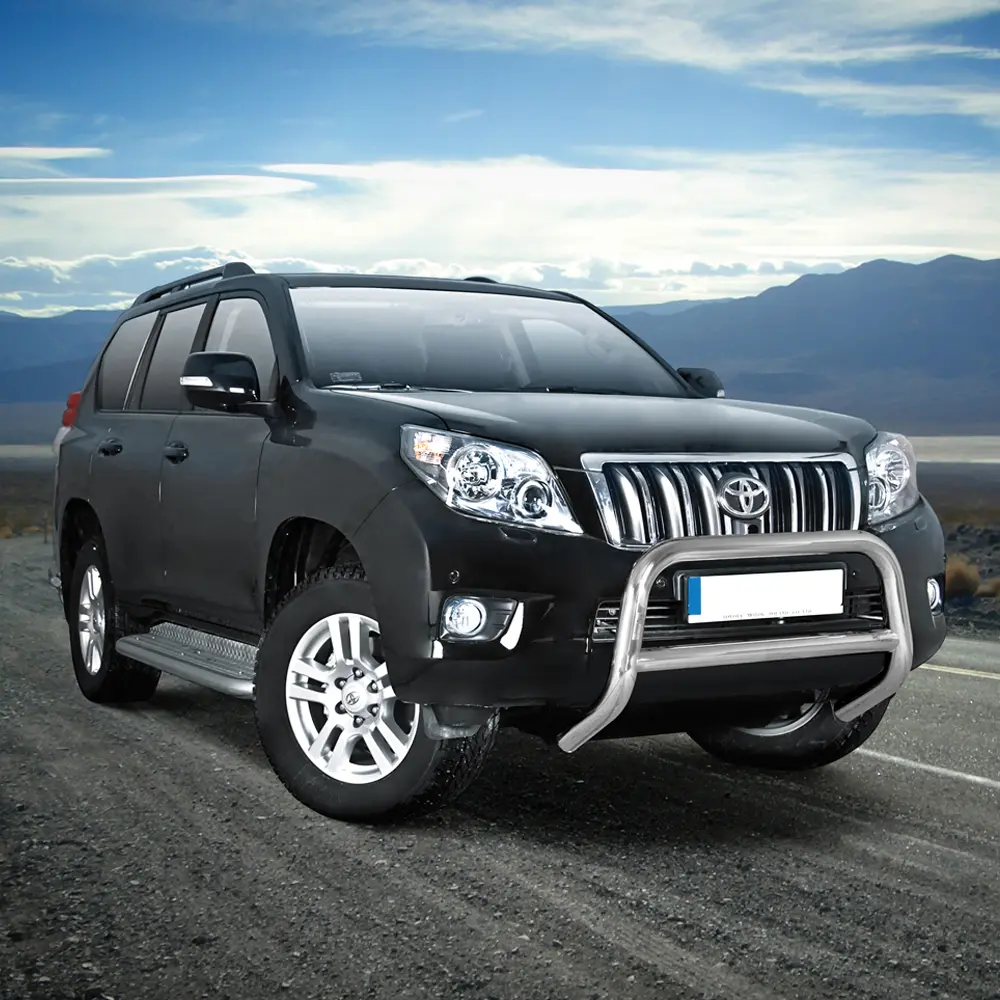 Kufanger Toyota Land Cruiser J150 2009 - 2013 │ med tverrør - Silver Editon – bilde 2