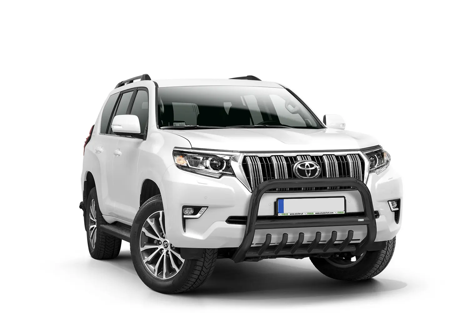Kufanger Toyota Land Cruiser J150 2017 - 2024 │ med underseksjonsgrill Black Edition