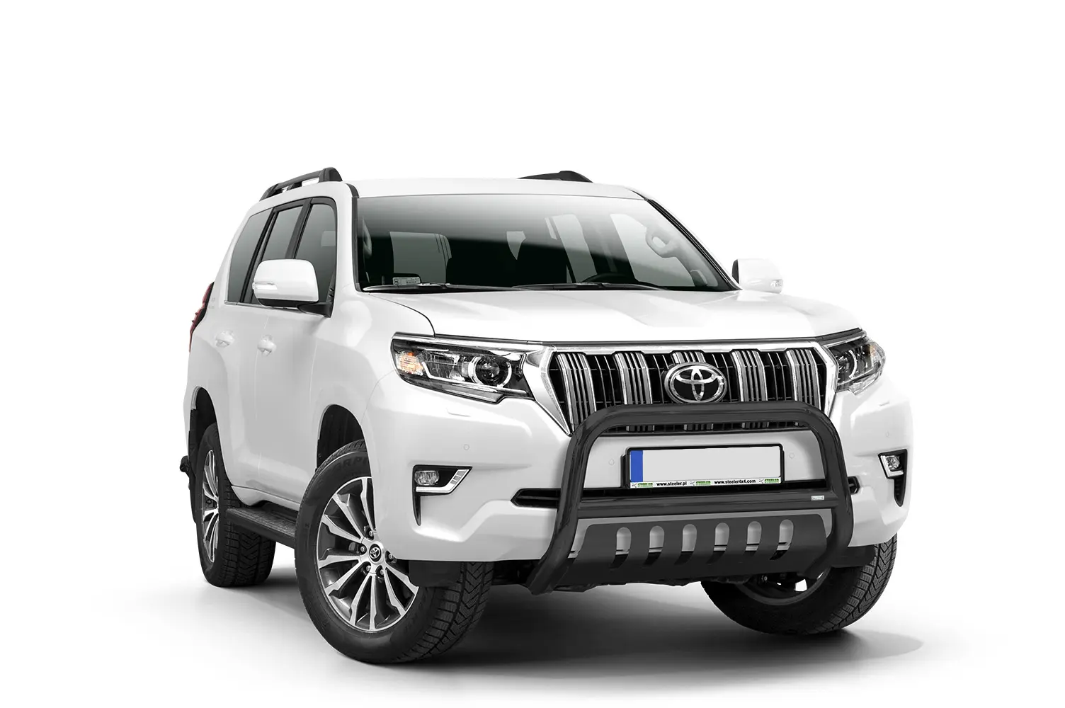 Kufanger Toyota Land Cruiser J150 2017 - 2024 │ med underseksjonsplate Black Edition