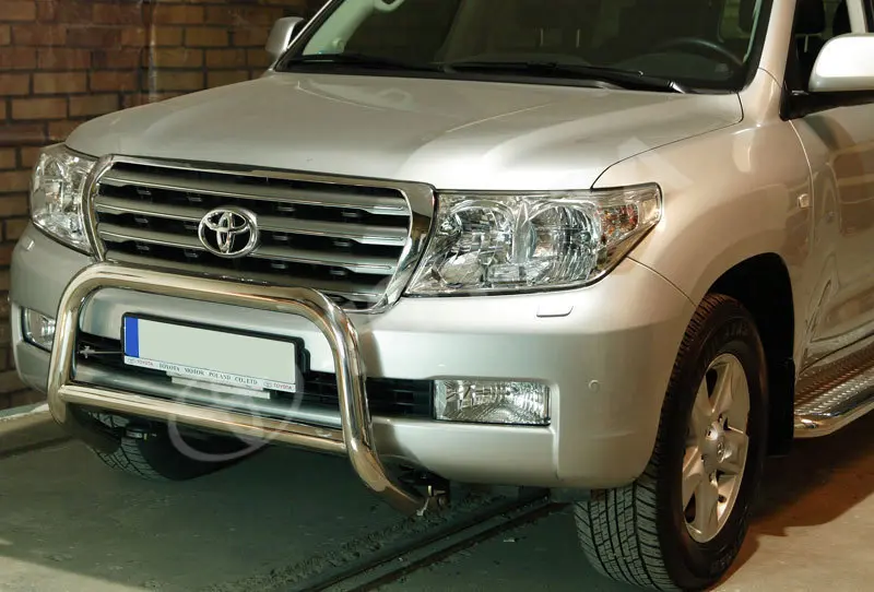 Kufanger Toyota Land Cruiser J200 2007 - 2012  | D - Ø70mm Chrome -  med tverrør – bilde 2