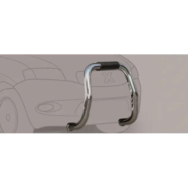 Kufanger Toyota Land Cruiser KZJ 95 1996 - 2002  │ D - Ø76mm Chrome