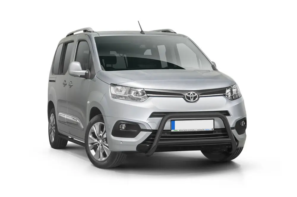 Kufanger Toyota Proace City / Proace City Verso 2019-> | D - Ø70mm - med tverrør Black Edition