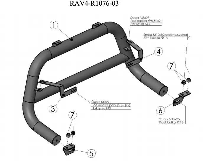 Kufanger Toyota RAV4 III Facelift 2008 - 2012 – bilde 4