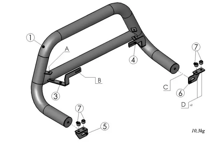 Kufanger Toyota RAV4 IV 2013 - 2015 – bilde 3