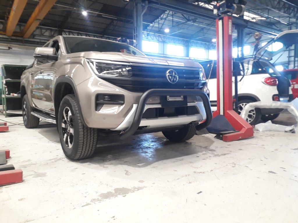 Kufanger VW Amarok II 2022 -> | D - Ø76mm Black Super Bar – bilde 4