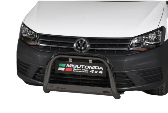 Kufanger VW Caddy IV 2015 - 2020 | D - Ø63mm Black Image 1