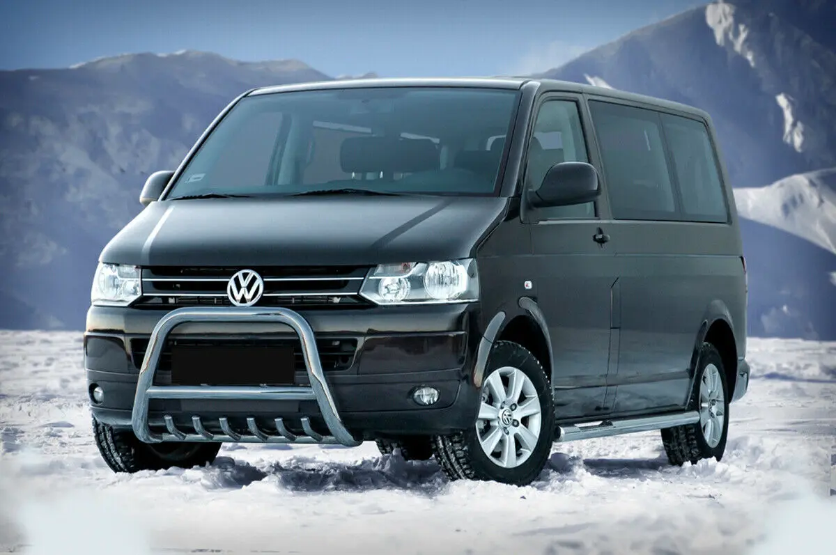 Kufanger VW T5 2003 - 2015 │ m/underkjørseksjonsgrill