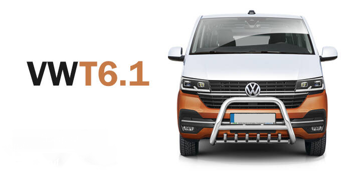 Kufanger VW T6.1 2019 - 2023 │ med underseksjonsgrill