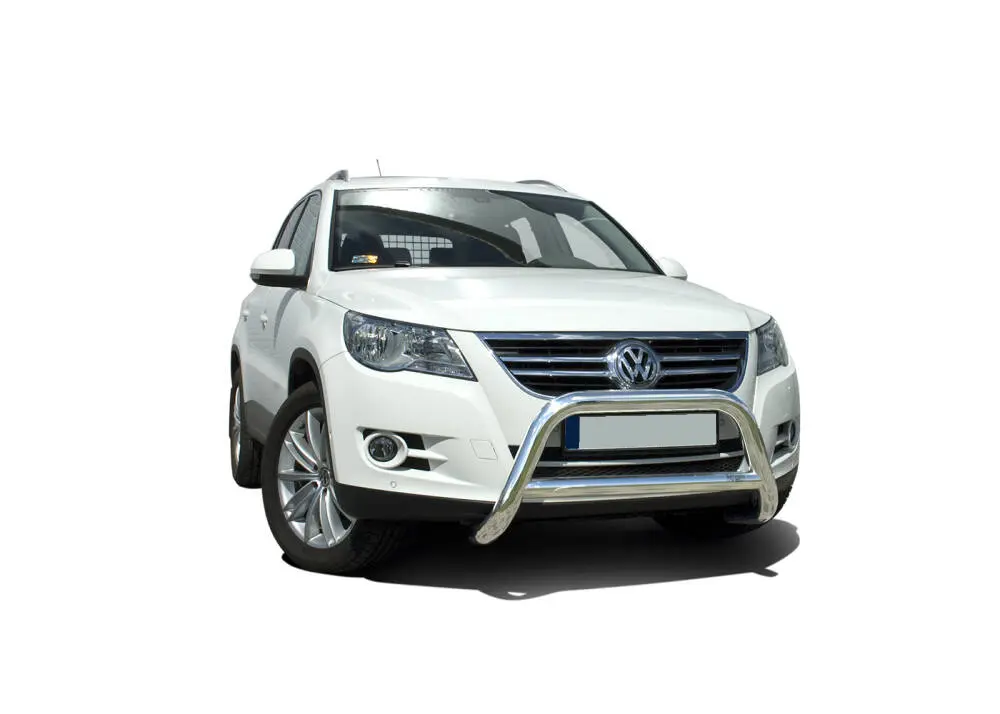 Kufanger VW Tiguan I 2007 - 2016 | D - Ø70mm Chrome - med tverrør