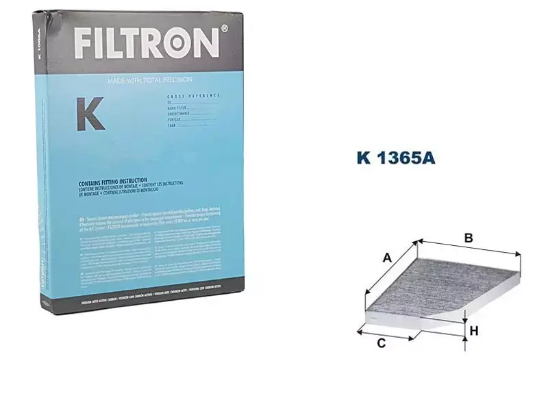 Kupéfilter FILTRON Tesla Model X