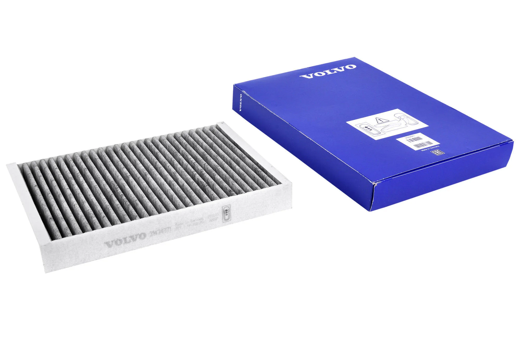 Kupefilter med aktivt kull Volvo Genuine® S60 / S90 / V60 / V90 / XC60 / XC90 2016 ->