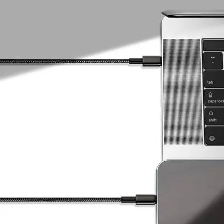 Ladekabel Baseus Tungsten Gold Type-C USB-C 100W 5A Huawei SCP Quick Charge 4.0 PD Samsung AFC - 2m Image 5