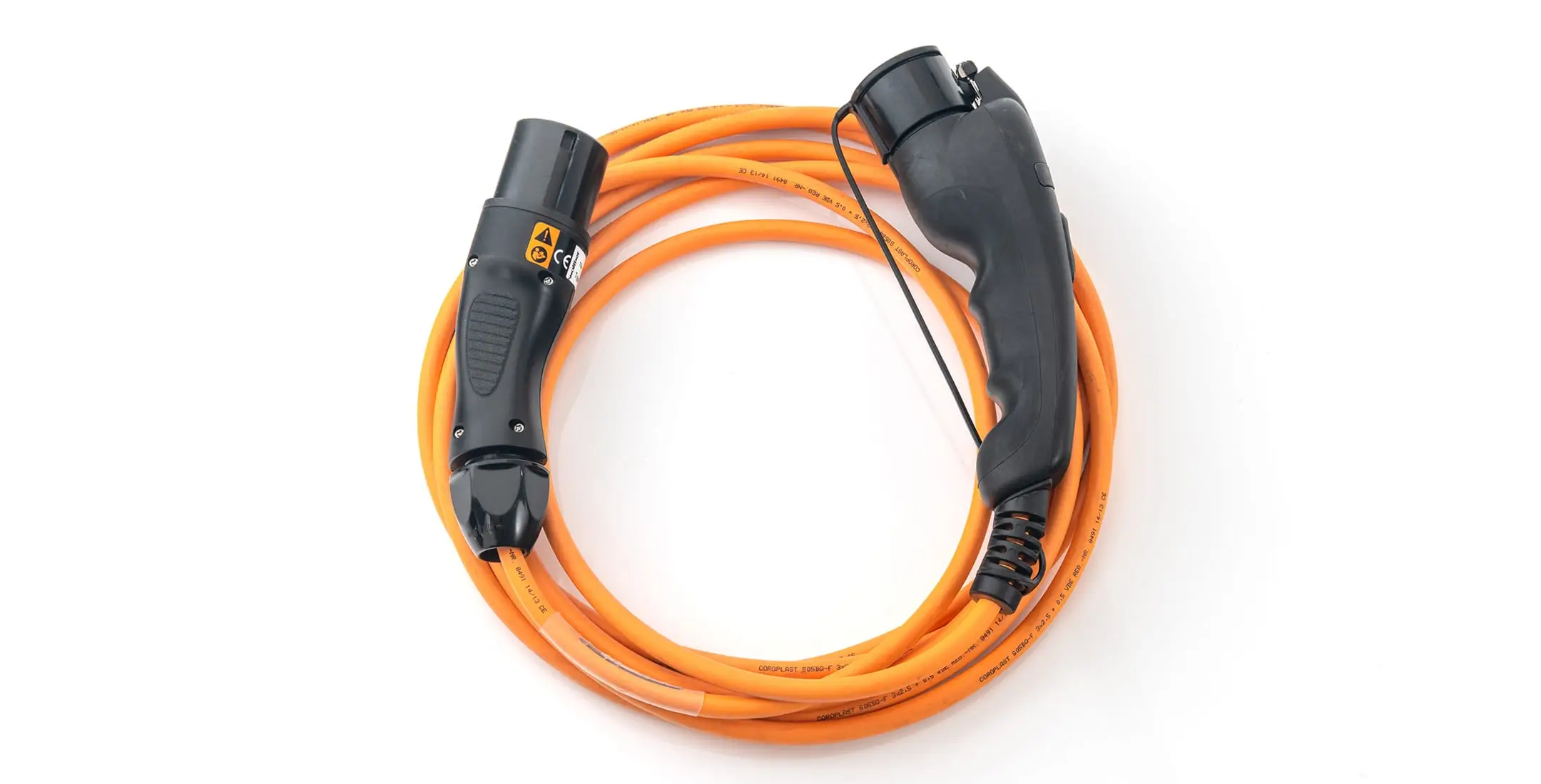 Ladekabel Mennekes Type 2 Mode 3 Mitsubishi Outlander PHEV / I-miev Charging Cable | Genuine® Charging Cable 16A - 6M Image 1