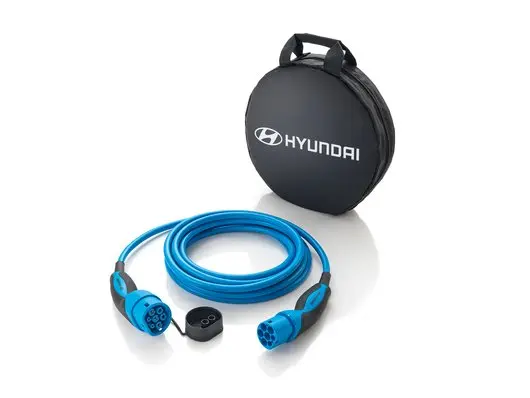 Ladekabel Type 2 til Type 2 Hyundai Mode 3 Cable 7PIN | 3-fas | 32A | 22 kW - 5M Image 1