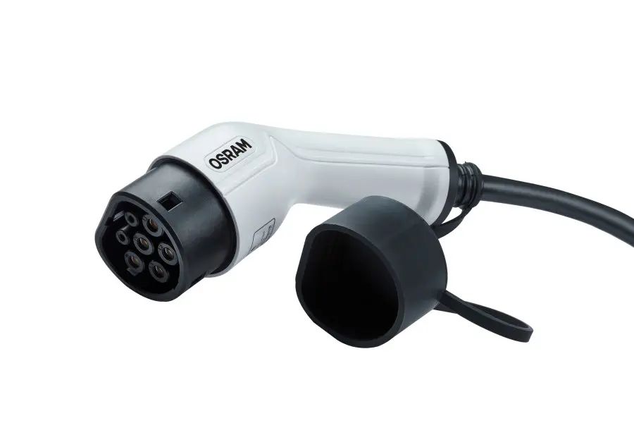 Ladekabel Type 2 til Type 2 Osram BATTERYcharge 7PIN | 1-fas | 32A | 7.2 kW - 5M – bilde 3