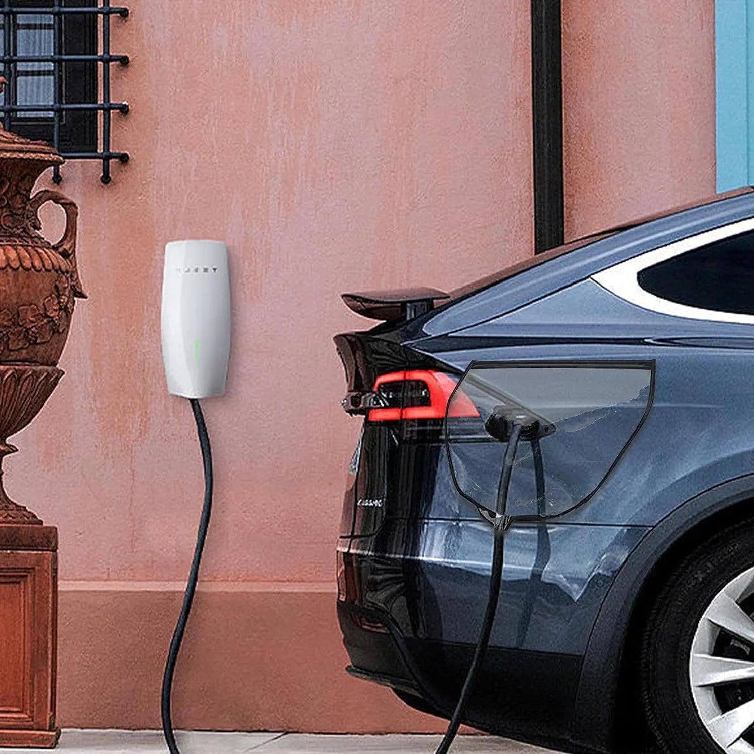 Ladeportbeskyttelse Elbil EV │ Ladeluke beskytter magnet Image 2