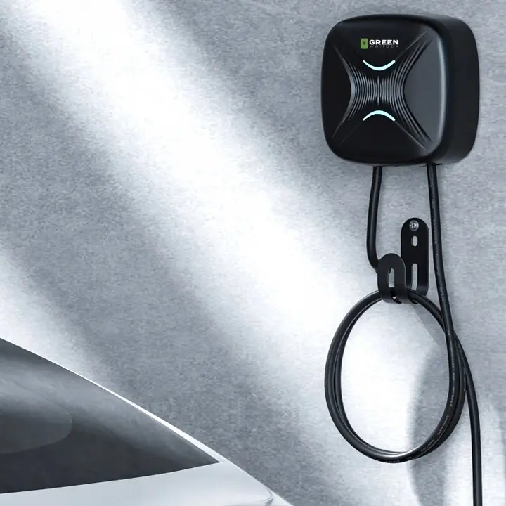Ladestasjon Green Wallbox Smart 11W | 16A | 3-fas | Type 2 kontakt (m/ ladekabel  | Vegglader+ Smart App) | Vegglader Image 6